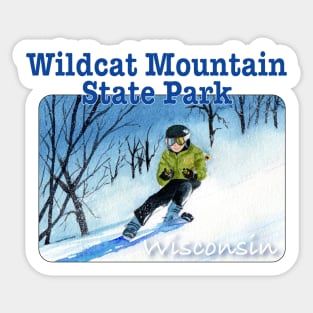 Wildcat Mountain State Park, Wisonsin Sticker